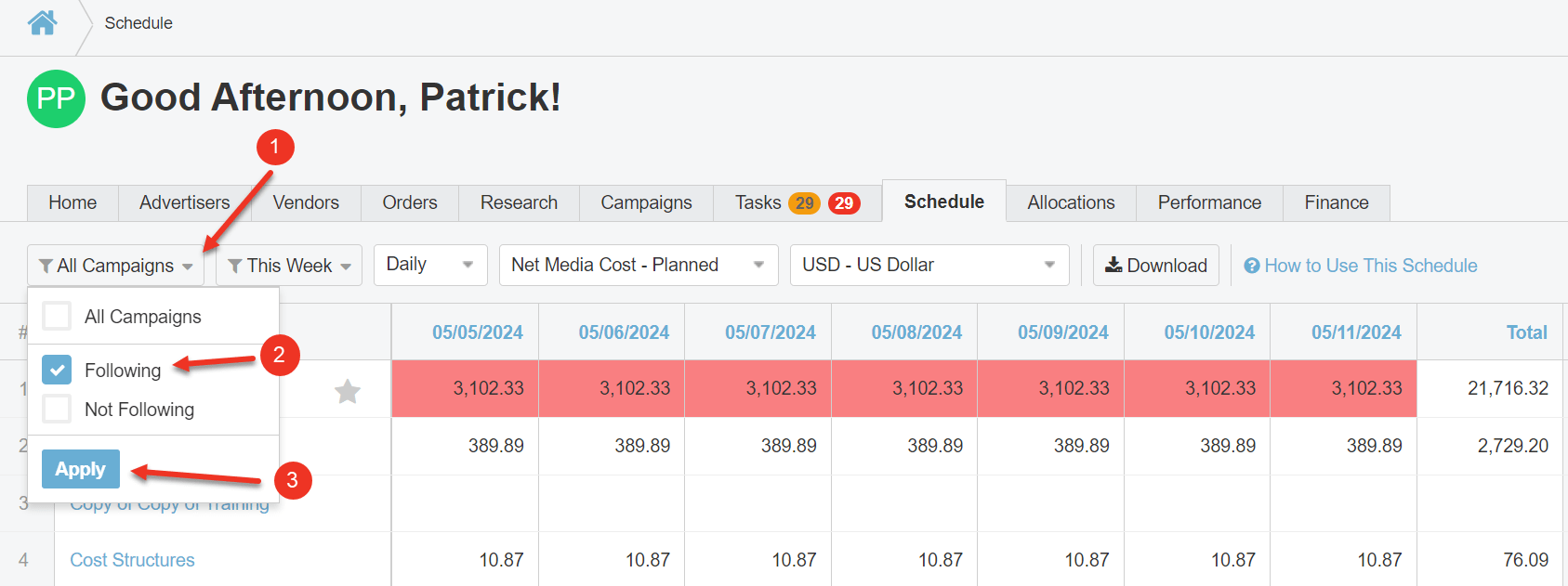 Customize Schedule Views - Full HD Abstract Backgrounds for Desktop